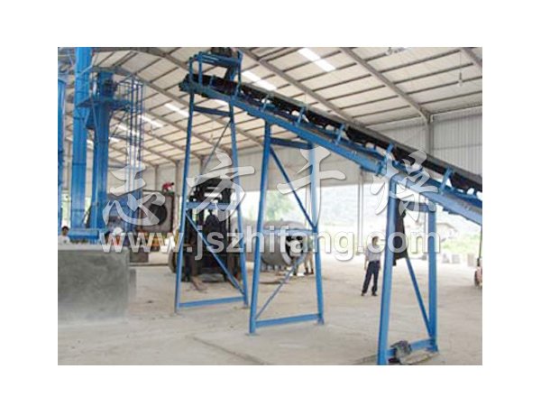 Biological fertilizer feed production line