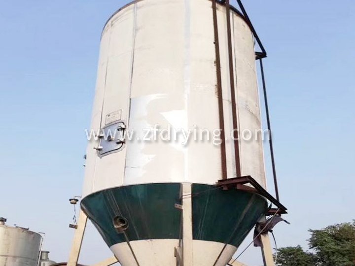Pressure spray (cooling) dryer